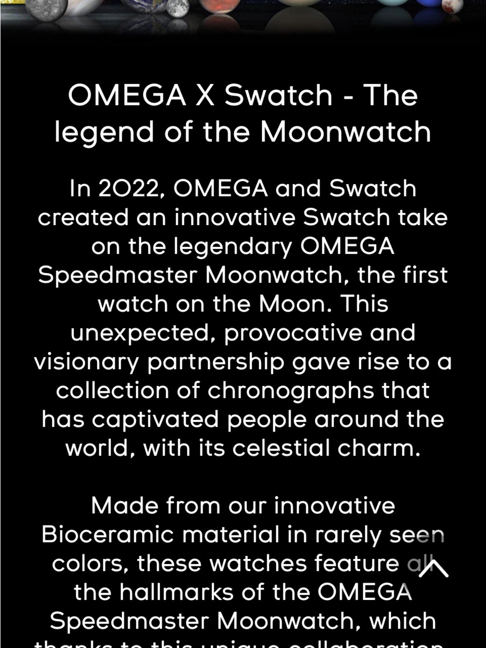 OMEGA X Swatch Speedmaster MoonSwatch Uranus - Picture 8 of 9